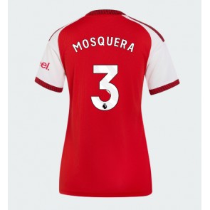 Arsenal Cristhian Mosquera #3 Hemmatröja Dam 2026-27 Kortärmad
